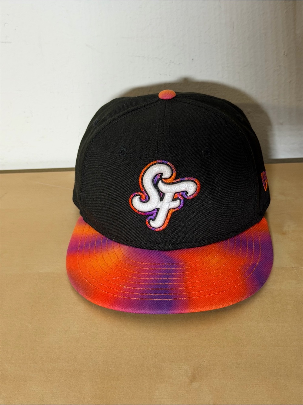 Youth New Era Black Orange San Francisco Giants 2025 City Connect 9FIFTY Snap
